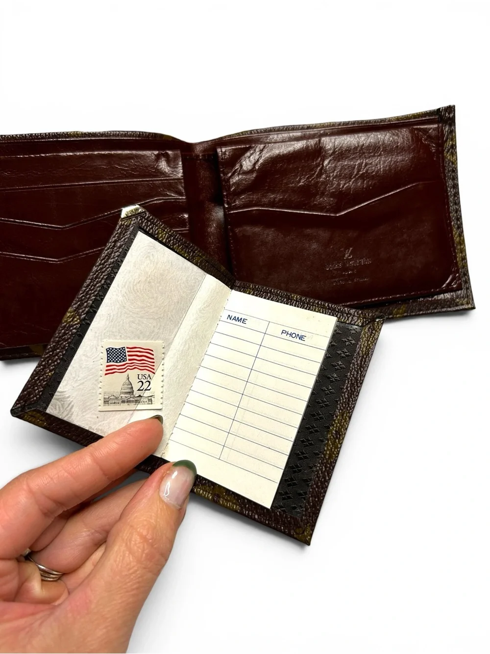 Vintage Louis Vuitton Monogram Time Capsule Bifold Wallet‎ w/ Removable Insert